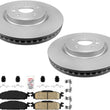 Front GEO Coated 325MM Brake Rotors Brake Pads Hardware For Ford Explorer 11-19