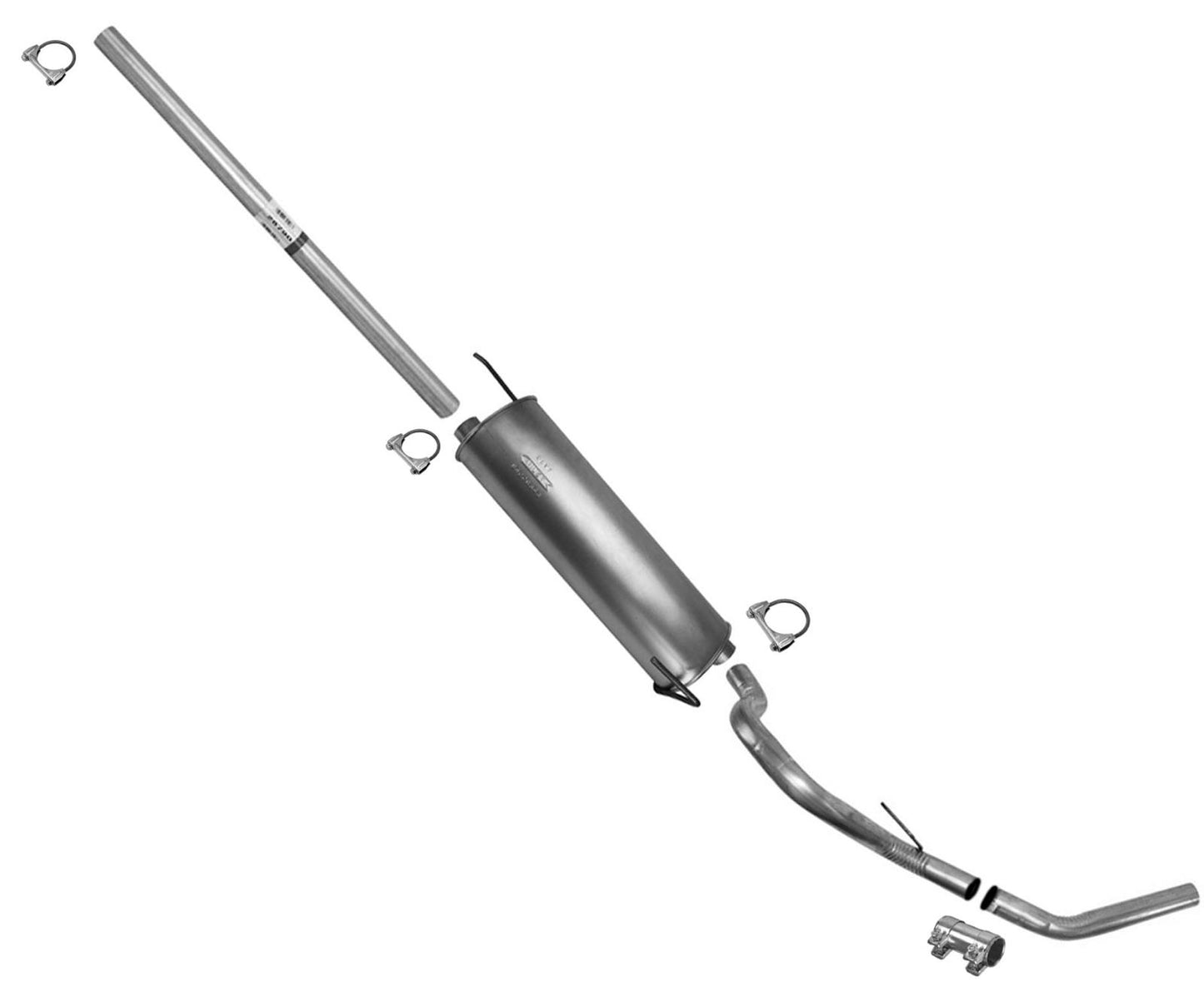 Sistema de escape del tubo de escape del silenciador trasero estilo OE para Ford F150 3.5 3.7 5.0 6.2L