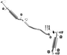 Tubo de extensión de resonador, sistema de escape silenciador de doble salida para Acura RDX 07-12