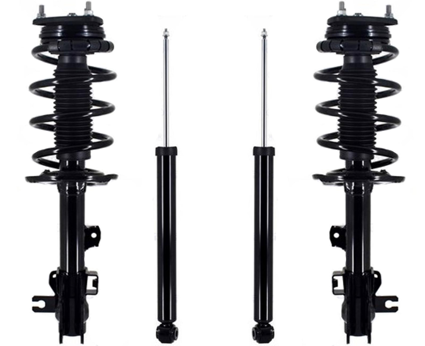 Front Complete Struts W/ Coil Spring & Rear Shocks For Mazda CX-9 2019-2021