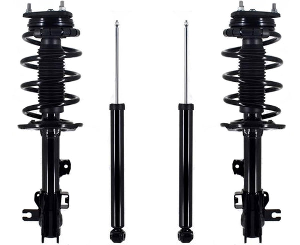 Front Complete Struts W/ Coil Spring & Rear Shocks For Mazda CX-9 2019-2021