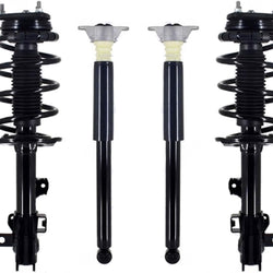 Front Complete Struts W Coil Spring & Rear Complete Shocks For Mazda CX-9 19-21