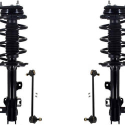 Front Complete Struts W/ Coil Spring Assembly & Links For Mazda CX-9 2016-2021