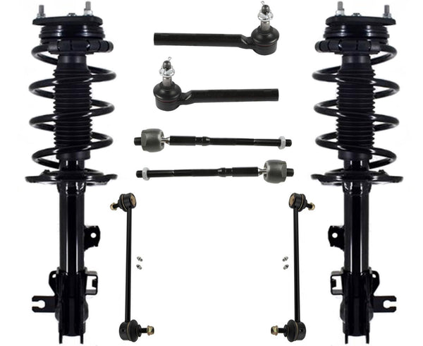 Front Complete Struts Links Inner & Outer For Mazda CX-9 2016-2021
