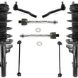 Front Struts Control Arms Tie Rods & Links For Ridgeline 17-2023 All Wheel Drive