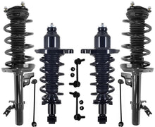 Front & Rear Complete Struts & Links For Honda Ridgeline 17-2023 All Wheel Drive