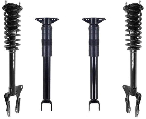 Front Struts & Rear Complete Shock For Grand Cherokee 16-21 W Normal Suspension