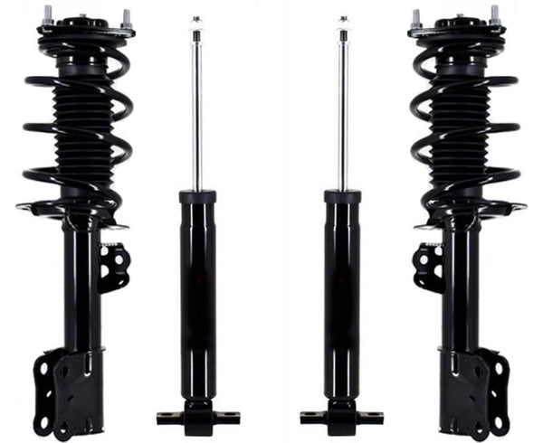 Front Struts & Rear Shocks For Mustang 5.0L 15-20 W/O Electronic Suspension