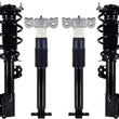 Front Struts & Complete Shocks For Mustang 5.0L 15-20 W/O Electronic Suspension