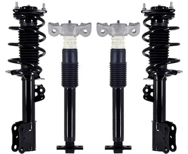 Front Struts & Complete Shocks For Mustang 5.0L 15-20 W/O Electronic Suspension