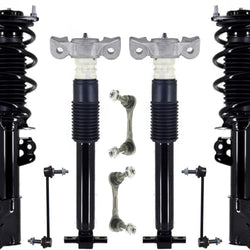 Front Struts Complete Shocks & Links For Mustang 5.0L 15-20 W/O Elctrnic Suspen