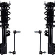 Front Complete Struts & Links For Mustang 5.0L 15-20 W/O Electronic Suspension