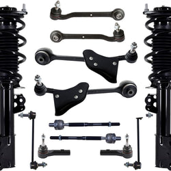 Front Complete Struts Control Arms & Links For Ford Mustang 5.0L 2015-2020
