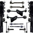 Front Complete Struts Control Arms & Links For Ford Mustang 2.3L 3.7L 2015-2023