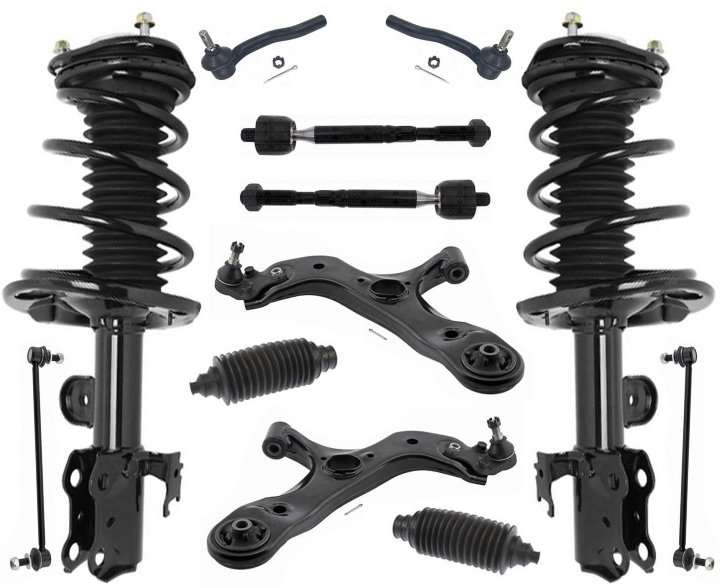 Puntales delanteros completos brazos de control inferiores tirantes y enlaces para Scion TC 11-2016 - Photo 1