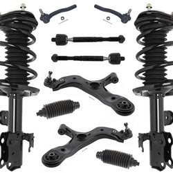 Front Complete Struts Lower Control Arms Tie Rods & Links For Scion TC 11-2016