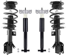 Front Struts & Complete Rear Shocks For Ford Fusion 13-2020 W/O 19 Inch Wheels