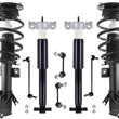 Front Struts Complete Shocks & Links For Ford Fusion 13-2020 W/O 19 Inch Wheels