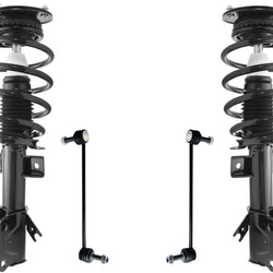 Front Complete Struts Assembly & Links For Ford Fusion 13-20 W/O 19 Inch Wheels