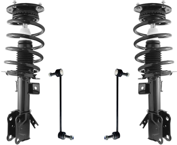 Front Complete Struts Assembly & Links For Ford Fusion 13-20 W/O 19 Inch Wheels