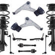 Front Struts Control Arms Tie Rods & Links For Fusion 13-20 W/O 19 Inch Wheels