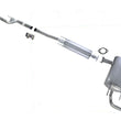 Exhaust Middle Resonator & Rear Muffler For Nissan Altima 2008-2013 2 Door Coupe