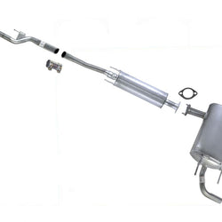 Exhaust Middle Resonator & Rear Muffler For Nissan Altima 2008-2013 2 Door Coupe