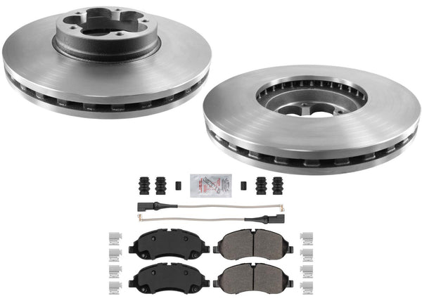 Freno de disco Rotores de disco de 5 pernos Pastillas de servicio severo para Ford Transit 350 2020-2021