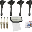 Ignition Coils & Spark Plgus Tune Up Kit For Infiniti QX60 2.5L 2014-2017