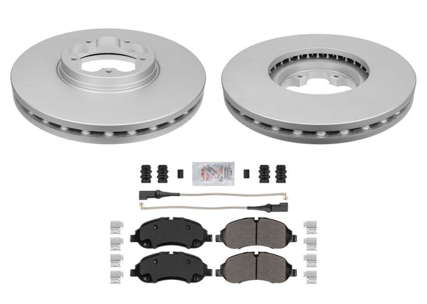 Freno de disco Rotores de disco de 5 pernos Pastillas de servicio severo para Ford Transit 150 2020-2022