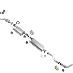 Conjunto de resonador medio y tubo de escape para Nissan Pathfinder 2013-2018 3.5L
