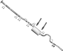 Sistema de escape de tubo de escape de tubos de extensión de silenciador de rendimiento para Ford F150 04-14