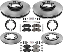 Brake Disc 5 Bolt Disc Rotors Severe Duty Pads For Ford Transit 150 2020-2022