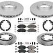 Disc Brake 5 Bolt Disc Rotors Severe Duty Pads For Ford Transit 150 2020-2022