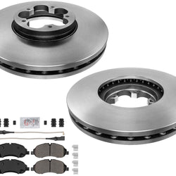 Brake Disc 5Bolt Disc Rotors Severe Duty Pads For Ford Transit 150 2020-2022
