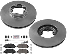 Freno de disco, rotores de disco de 5 pernos, pastillas de servicio severo para Ford Transit 350 2020-2021