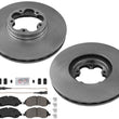Disc Brake 5 Bolt Disc Rotors Severe Duty Pads For Ford Transit 350 2020-2021