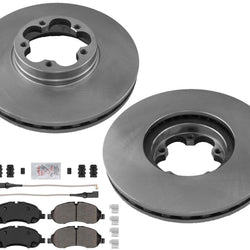 Freno de disco, rotores de disco de 5 pernos, pastillas de servicio severo para Ford Transit 350 2020-2021