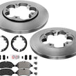 REAR Disc Brake 5Bolt Disc Rotors Severe Duty Pads For Ford Transit 2020-2021