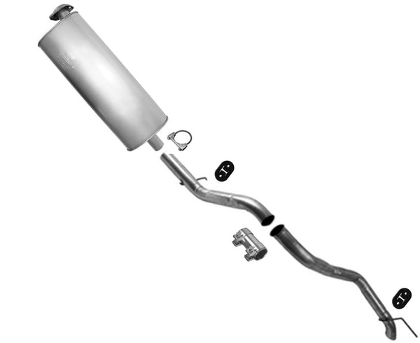 Muffler Exhaust Pipe System Fits For 05-10 Grand Cherokee 3.7L 05-09 4.7L