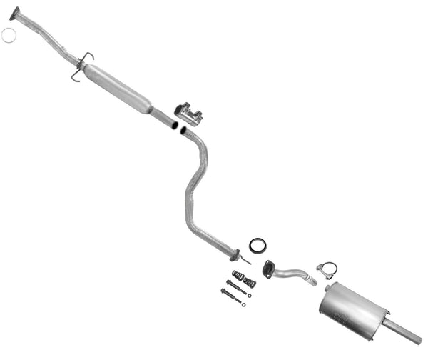 Juntas de resonador medio y silenciador W para Acura Integra 1.8L 4DR Sedan 1994-2001