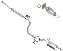 Rear Converter Resonator & Muffler For 1994-1995 Acura Integra 1.8L 4DR Sedan