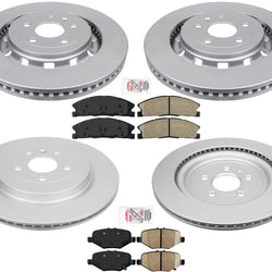 Para 13-2019 Police Interceptor Utility W 352MM H/D rotores delanteros y traseros y pastillas de freno