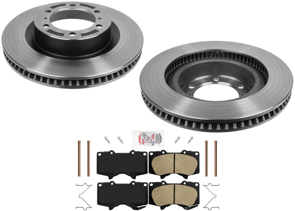 Performance Carbon Disc Brake Rotors Pads Hardware for Lexus GX460 2010-2021