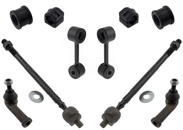 Sway Bar Links Bushings Inner Outer Tie Rods For Volkswagen Eurovan 1999-2004