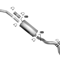 Ext Pipe Rear Muffler Tail Pipe for Chevrolet 2500HD 2001-2006 Pick Up 6.0 8.1L