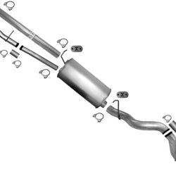 Ext Pipe Rear Muffler Tail Pipe for Chevrolet 2500HD 2001-2006 Pick Up 6.0 8.1L