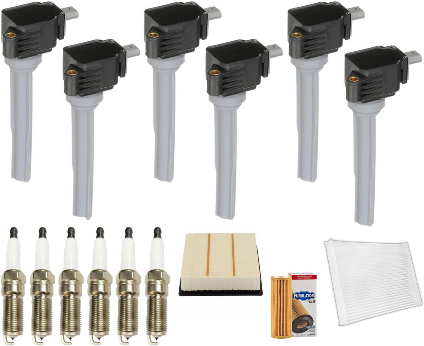 Kit de afinación de bujías de bobinas de encendido directo para Ford F-150 2.7L 2015-2017