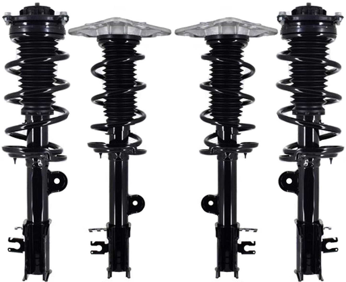 Front & Rear Struts For Compass 17-2021 All Wheel Drive 9 Speed transmission