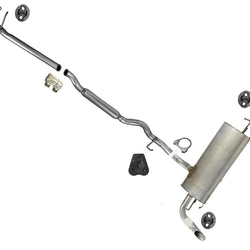 Made in USA Rear Muffler Exhaust Pipe System for 2014-2020 Nissan Rouge 2.5L